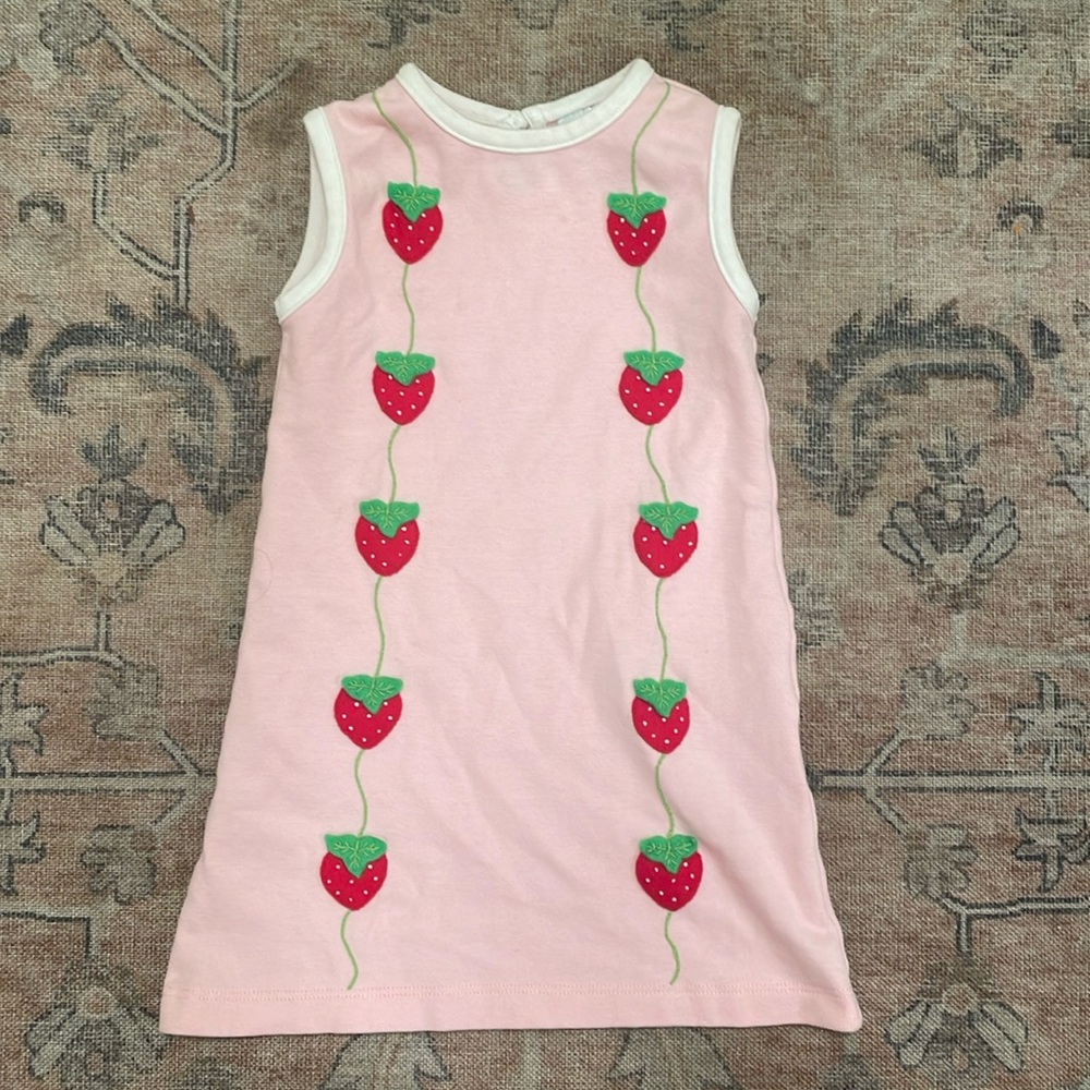 Little English strawberry dress